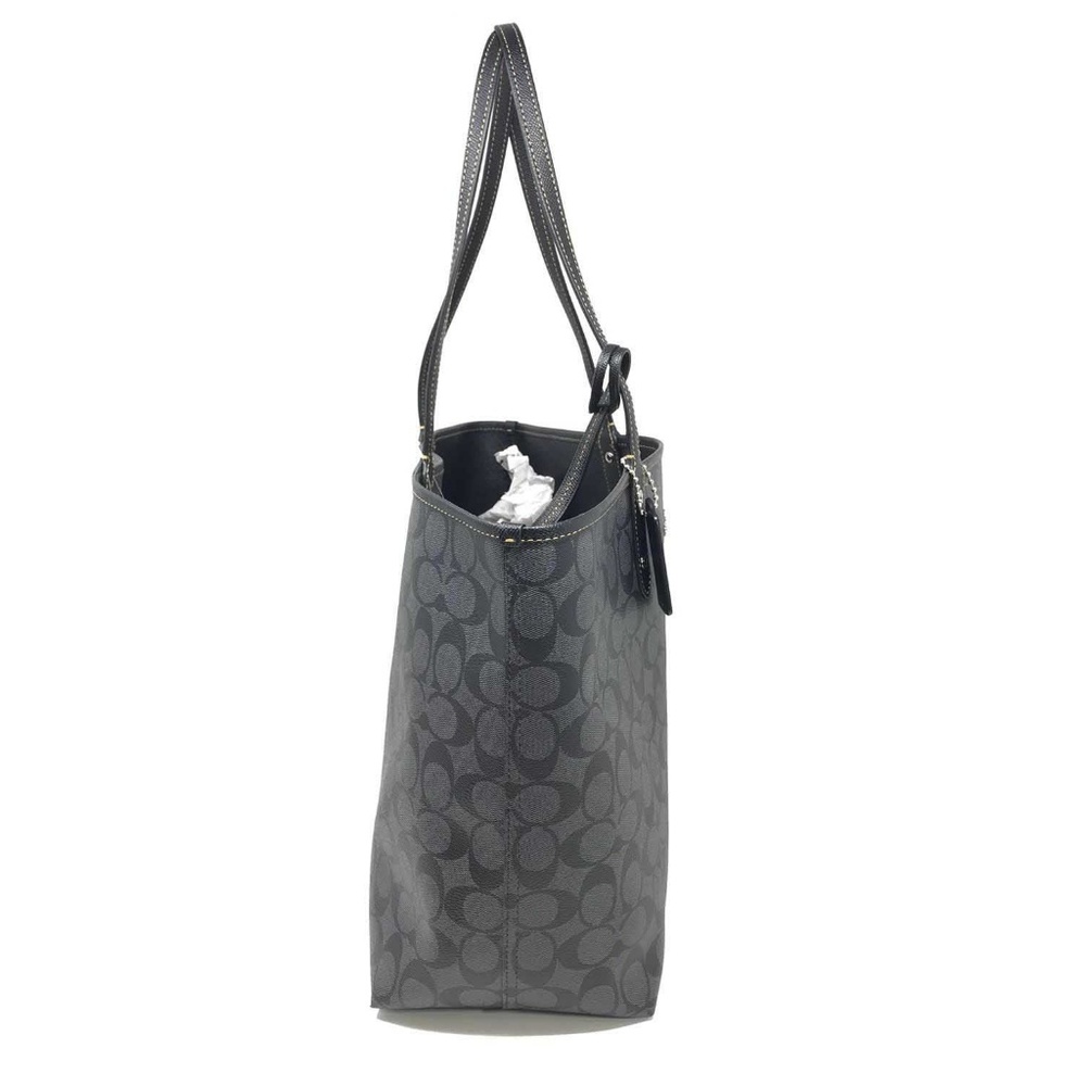 Coach F22552 Signature Reversible PVC City Tote - Picture 5 of 8
